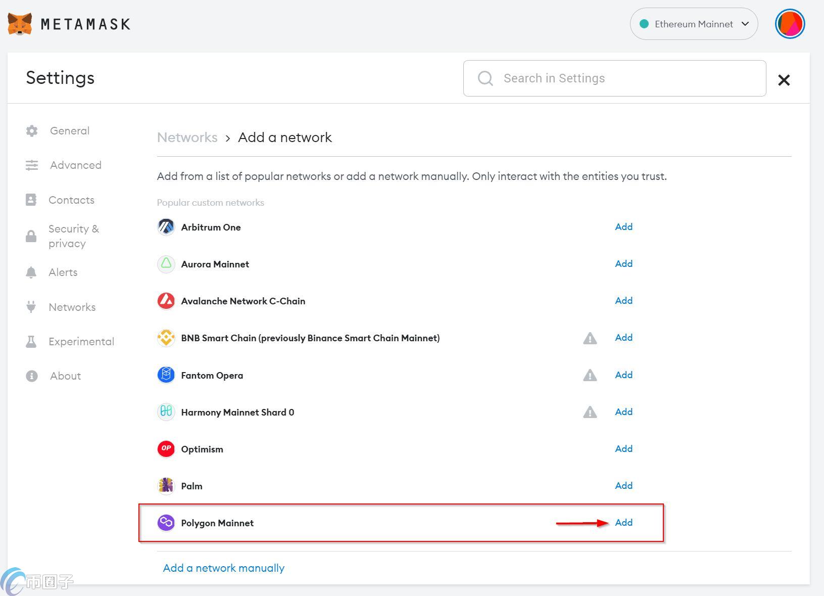 小狐狸钱包怎么添加波场链？MetaMask添加波场链教程